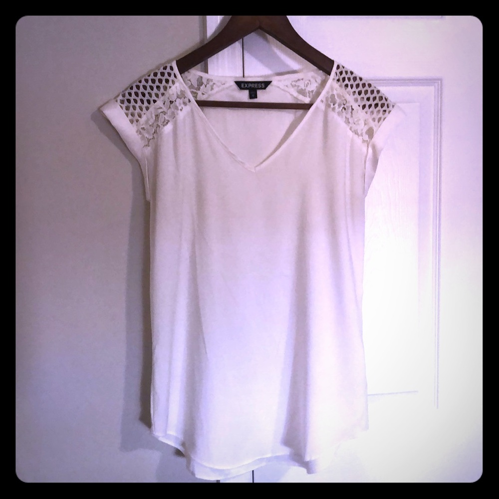 Express white blouse